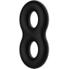 Crazy Bull - Bague En Silicone Double Infinity